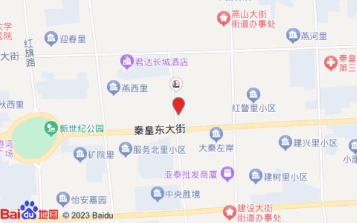 尚客優酒店(秦皇島文化路店)位置圖