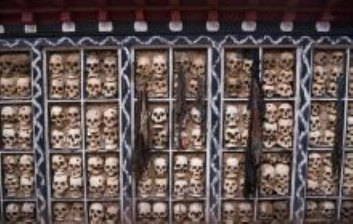 比如骷髏墻西藏景點 比如骷髏墻西藏景點