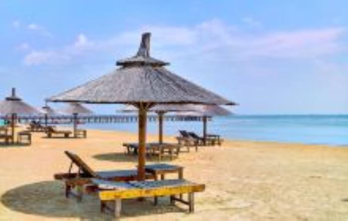 秦皇島淺水灣浴場河北景點