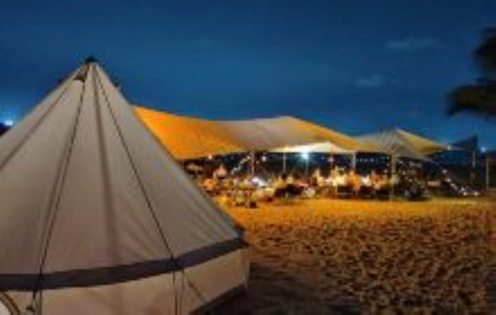 伯曼奢野清水灣露營地海南景點