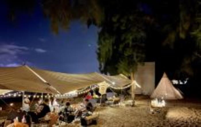 大熱荒野香格里拉露營地海南景點