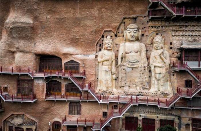 麥積山石窟 麥積山石窟