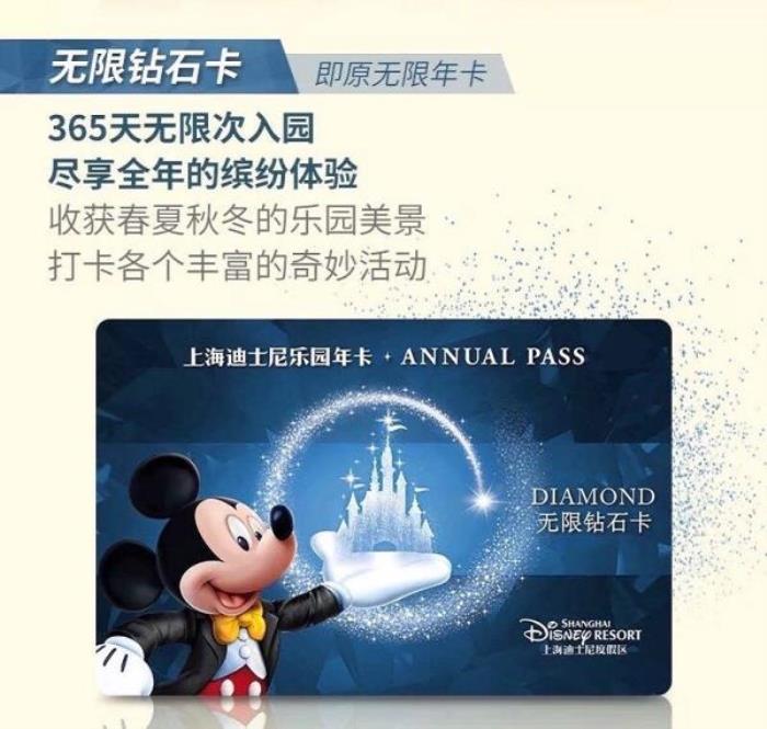 上海迪士尼樂園年卡 上海迪士尼樂園年卡