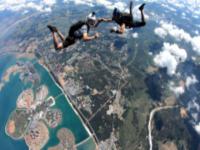 海南儋州海上跳傘基地海南景點