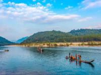 楠溪江甸園竹筏漂流