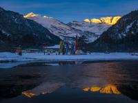 如果真的有香巴拉 那該是雨崩雪后的樣子！